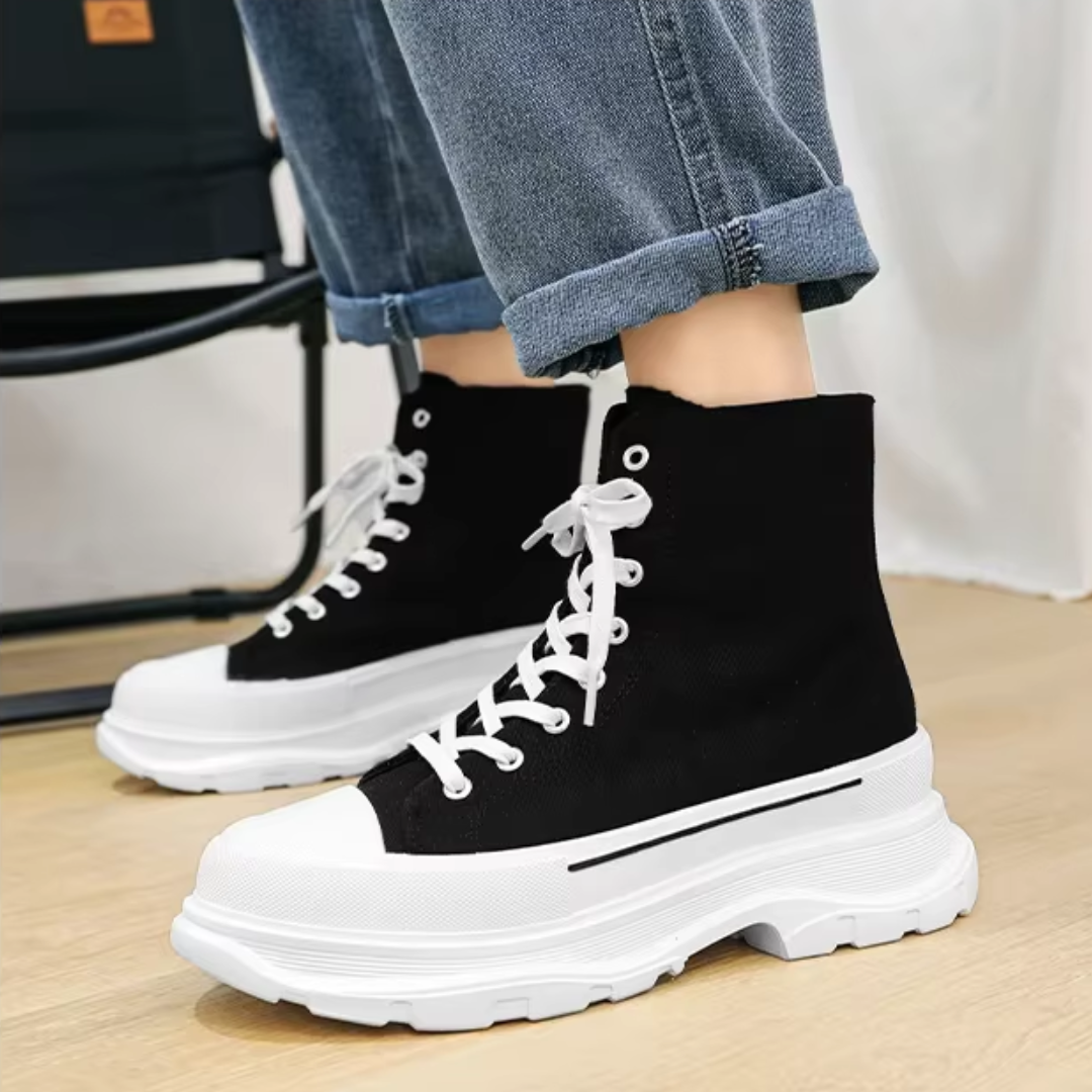 ELEVANT Gizli Topuklu Şık Konforlu Boy Uzatan Günlük Sneaker Ayakkabı