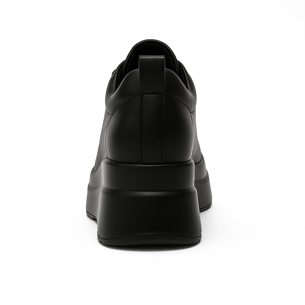 Aphrodite Gizli Topuklu Sneaker, 10cm Boy Uzatan Şık Rahat Kadın Ayakkabısı