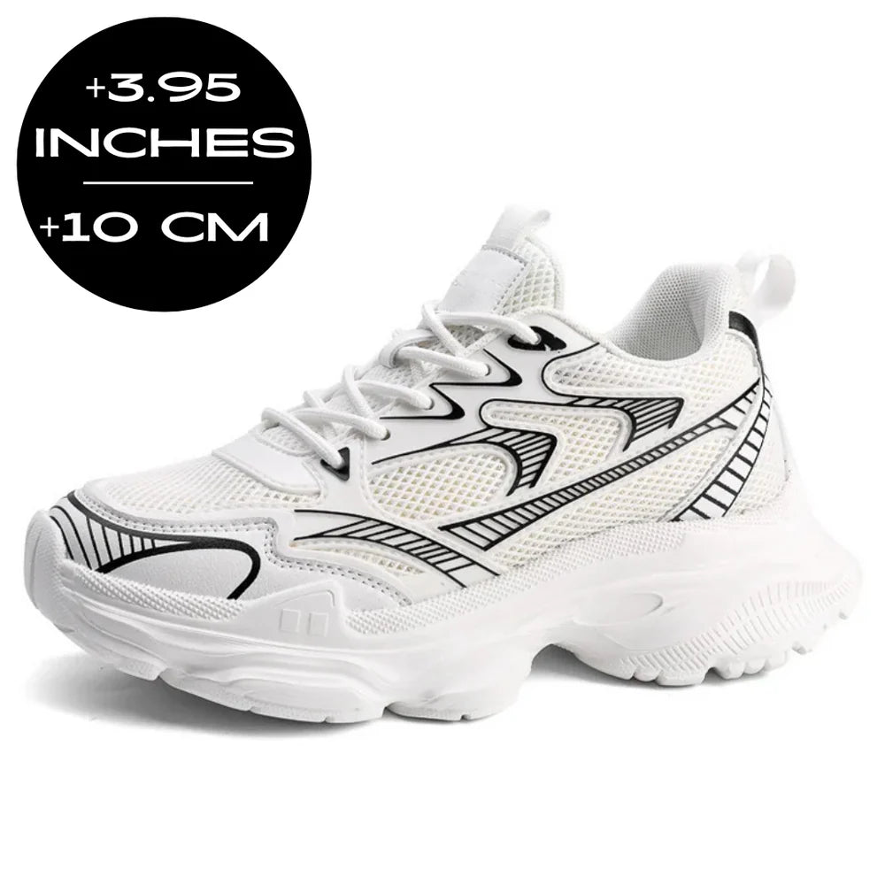 Lorelen  10cm Gizli Topuklu Rahat Şık Unisex Yükseltici Spor Ayakkabı