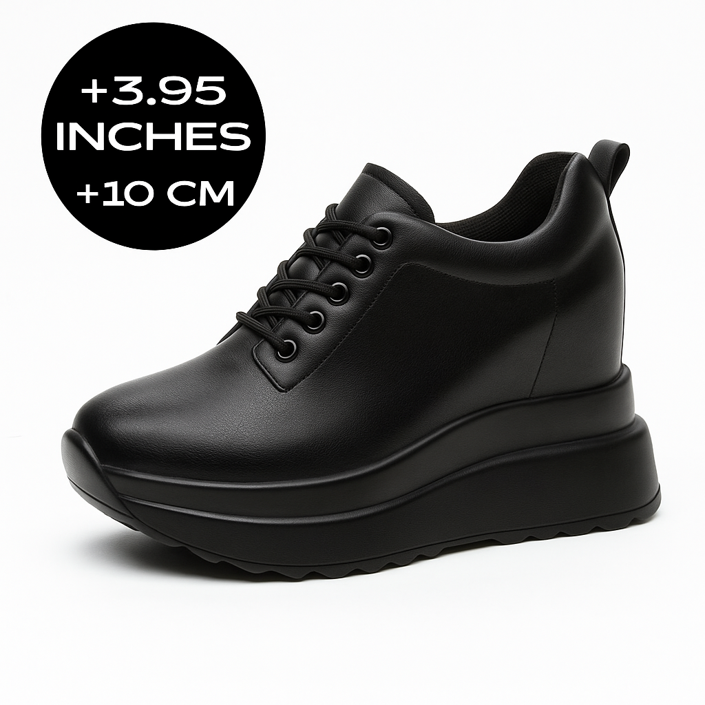 Lorelen  Gizli Topuklu Sneaker, 10cm Boy Uzatan Şık Rahat Kadın Ayakkabısı