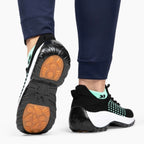 Eleve Yüksek Destekli 5cm Boy Uzatan Geniş Burun Esnek Örme Rahat Sneaker