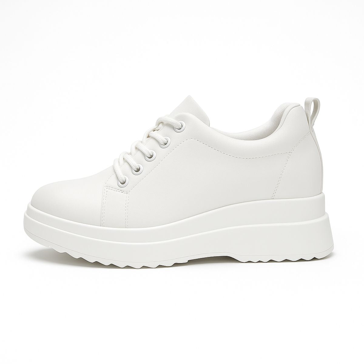 Aphrodite Gizli Topuklu Sneaker, 10cm Boy Uzatan Şık Rahat Kadın Ayakkabısı