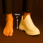Aphrodite Gizli Topuklu Sneaker, 10cm Boy Uzatan Şık Rahat Kadın Ayakkabısı